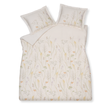 Housse de couette Vandyck SOOTHING DREAMS sable 2 personnes (200x200/220)