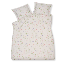 Vandyck Dekbedovertrek SOFT BLOOM offwhite        2-persoons (200x200/220 )