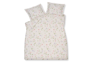 Housse de couette Vandyck SOFT BLOOM blanc cassé 2 personnes (200x200/220)