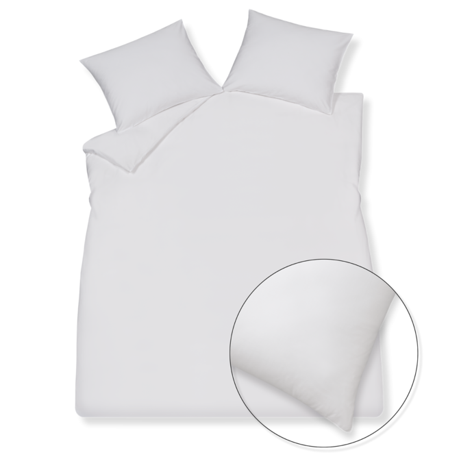 Vandyck Housse de couette Home Venice blanc 2 personnes (200x200/220)