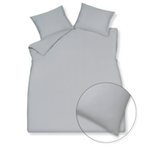 Housse de couette Vandyck Home Venice gris doux 2 personnes (200x200/220)