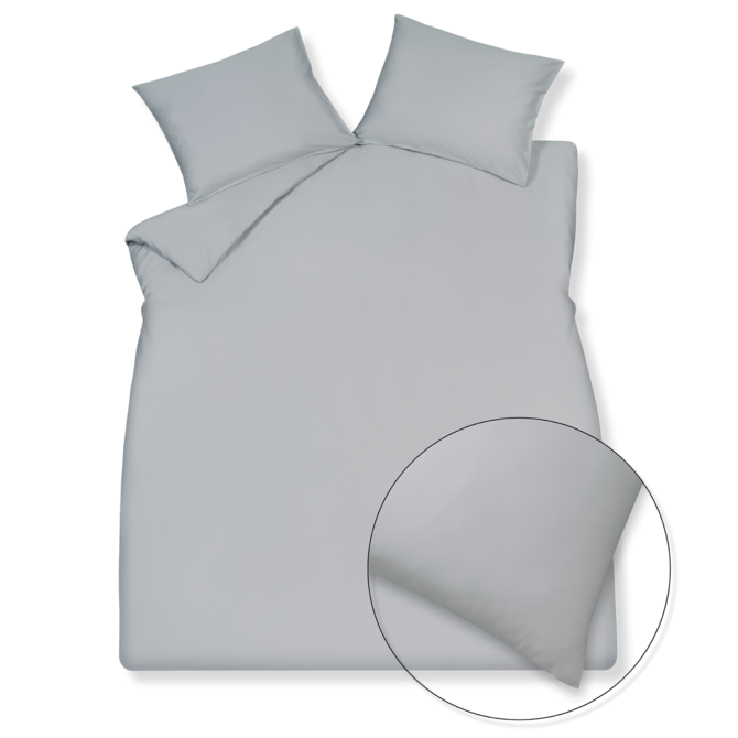 Vandyck Dekbedovertrek Home Venice soft grey        2-persoons (200x200/220 )