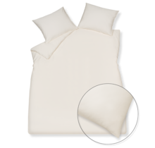Housse de couette Vandyck Home Venice BS blanc cassé Lits-jumeaux XL (260x240)