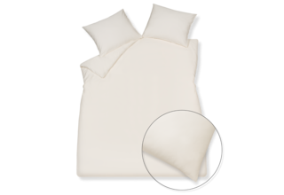 Housse de couette Vandyck Home Venice BS blanc cassé Lits-jumeaux XL (260x240)