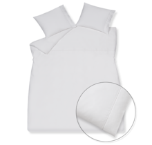 Housse de couette Vandyck PURITY SORRENTO blanc 2 personnes (200x200/220)