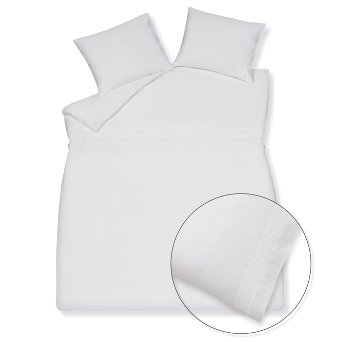Vandyck Kussensloop PURITY PORTOFINO white      Kussensloop (60x70)
