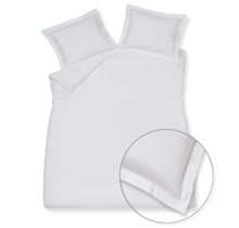 Vandyck Dekbedovertrek PURITY RAVELLO white      1-persoons (140x200/220 )