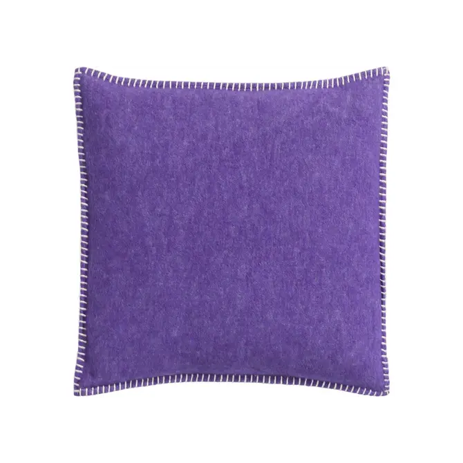 David Fussenegger Sylt taie d'oreiller Uni 50x50 Lilas