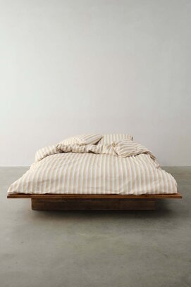 Marc O'Polo Steffe Housse de couette 200x200/220 Sable foncé