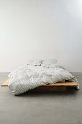 Marc O'Polo Housse de couette Janne 140x200/220 Gris brume