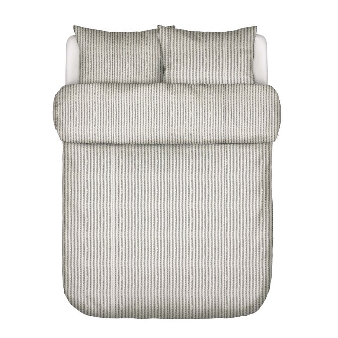 Marc O'Polo Housse de couette Janne 240x200/220 Gris brume