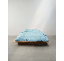 Marc O'Polo Iben Housse de Couette 200x200/220 Aigue-marine