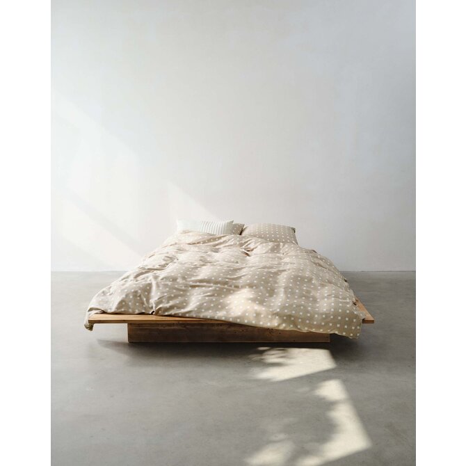 Marc O'Polo Taie d'oreiller Iben 60x70 Sable foncé Marc O'Polo Taie d'oreiller Iben 60x70 Sable foncé