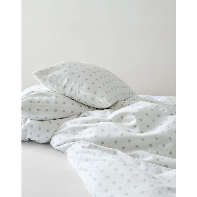 Marc O'Polo Iben Housse de Couette 260x200/220 Gris Brume