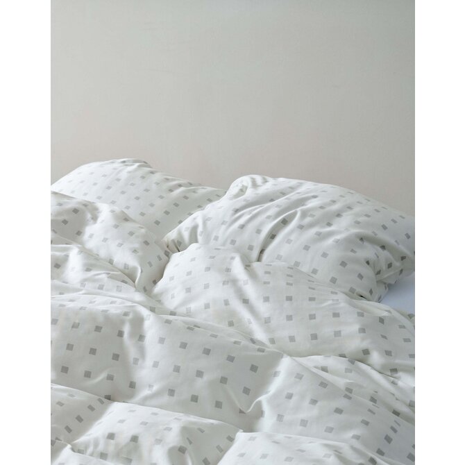 Marc O'Polo Iben Housse de Couette 260x200/220 Gris Brume