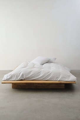 Marc O'Polo Classic Fine Stripe Dekbedovertrek 200x200/220 Anthracite