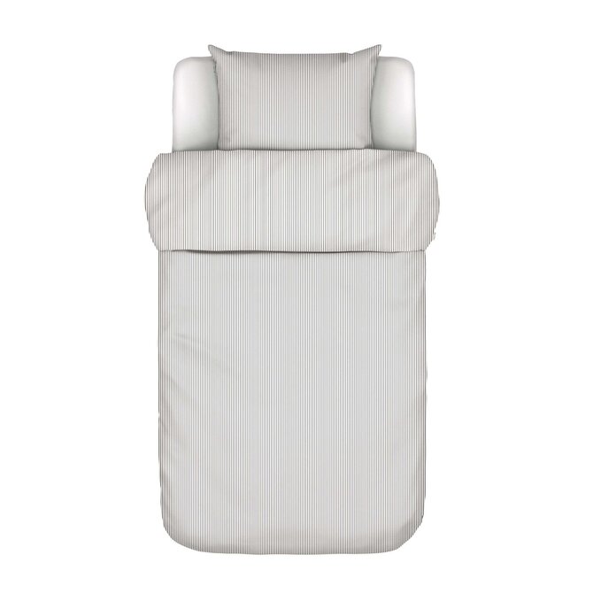 Marc O'Polo Classic Fine Stripe Housse de Couette 260x200/220 Anthracite