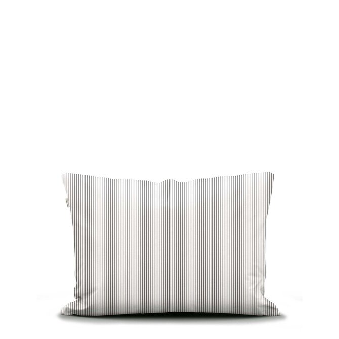 Marc O'Polo Classic Fine Stripe Kussensloop 60x70 Anthracite