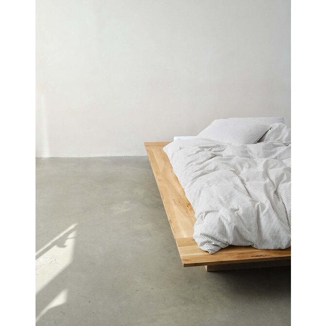 Taie d'oreiller Marc O'Polo Classic Fine Stripe 60x70 Anthracite