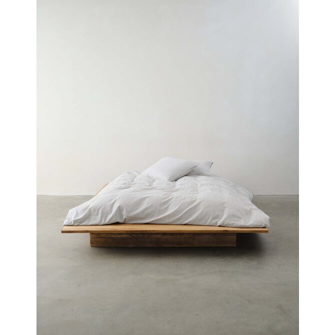 Marc O'Polo Classic Fine Stripe Kussensloop 60x70 Anthracite