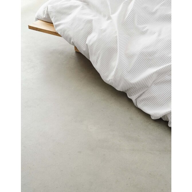 Marc O'Polo Classic Fine Stripe Housse de couette 200x200/220 Gris brume