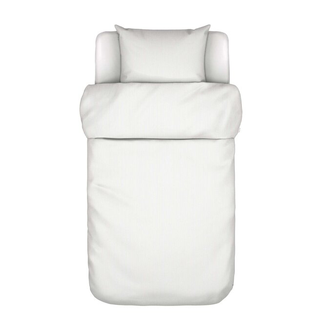 Marc O'Polo Classic Fine Stripe Housse de couette 200x200/220 Gris brume