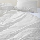 Marc O'Polo Marc O'Polo Classic Fine Stripe Housse de Couette 240x200/220 Gris brume