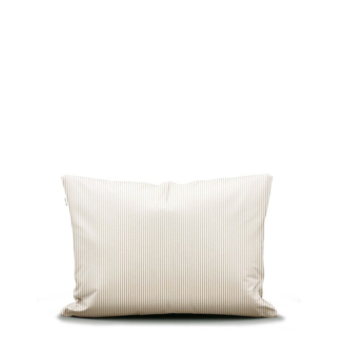 Marc O'Polo Classic Fine Stripe Kussensloop 60x70 Dark sand