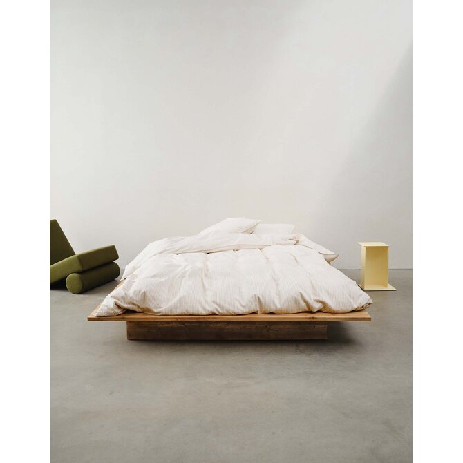 Marc O'Polo Classic Fine Stripe Taie d'oreiller 60x70 Sable foncé