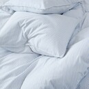 Marc O'Polo Marc O'Polo Classic Fine Stripe Dekbedovertrek 200x200/220 Denim blue