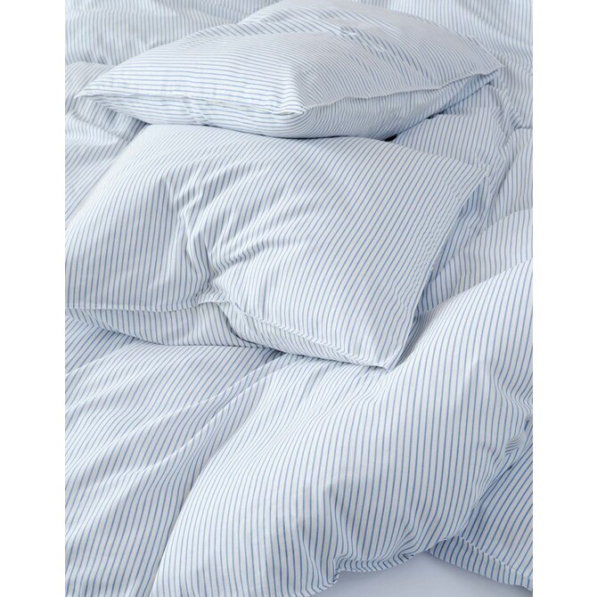 Marc O'Polo Classic Fine Stripe Kussensloop 60x70 Denim blue