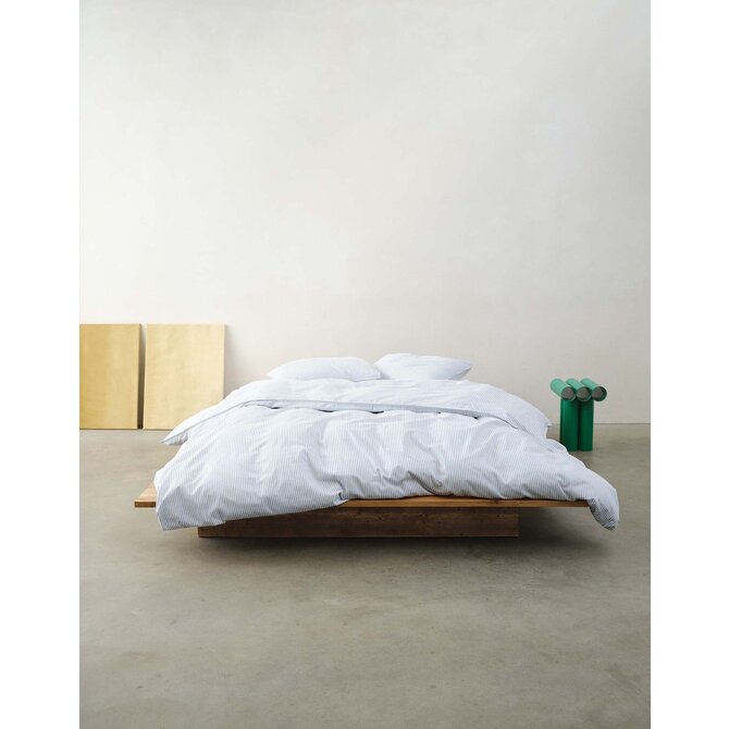 Marc O'Polo Classic Fine Stripe Kussensloop 60x70 Denim blue