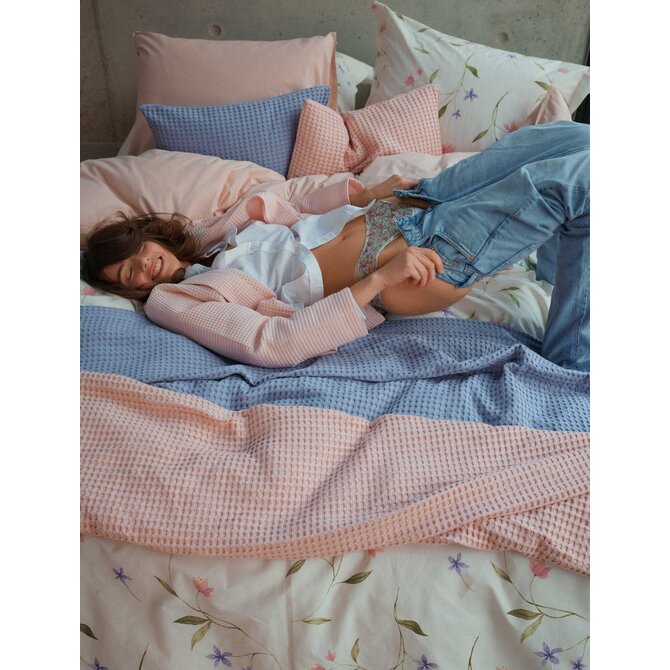 Vandyck HOME PIQUE lavender blue Bedsprei 160x250