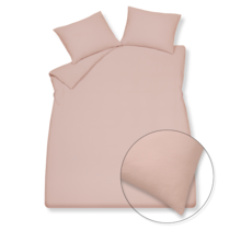 Vandyck Dekbedovertrek PURE 66 cotton hemp sepia pink        Lits-jumeaux (240x200/220 )