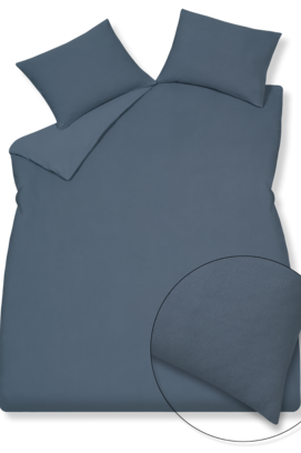 Vandyck Dekbedovertrek PURE 88 jeans blue      1-persoons (140x200/220 )