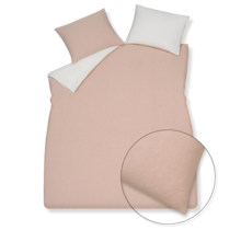 Housse de couette Vandyck PURE 89 sepia pink Lits-jumeaux (240x200/220)