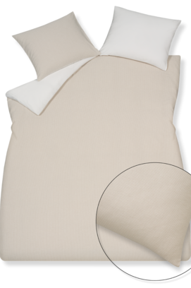 Housse de couette Vandyck PURE 89 stone 2 personnes (200x200/220)