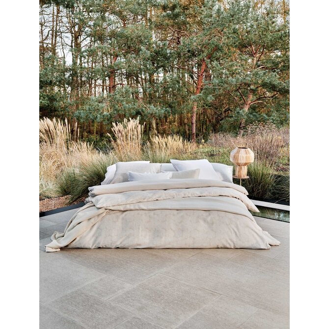 Housse de couette Vandyck PURE 89 stone 2 personnes (200x200/220)