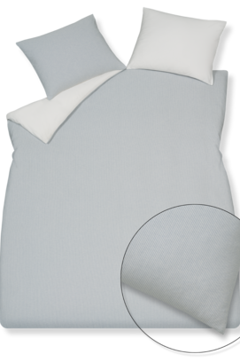 Vandyck housse de couette PURE 89 bleu poudre Lits-jumeaux XL (260x240 )