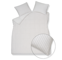 Vandyck Dekbedovertrek PURE 90 white      Lits-jumeaux (240x200/220 )