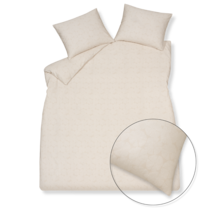 Housse de couette Vandyck PURE 93 stone 2 personnes (200x200/220)