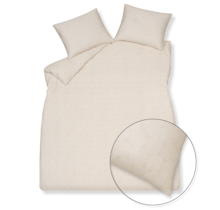 Housse de couette Vandyck PURE 93 stone Lits-jumeaux (240x200/220)