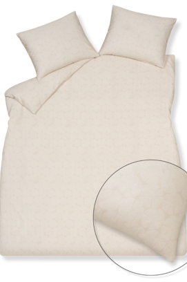 Vandyck Dekbedovertrek PURE 93 stone        Lits-jumeaux (240x200/220 )