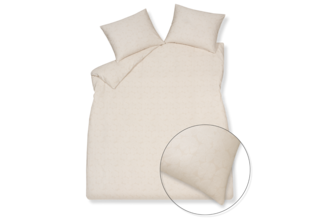 Housse de couette Vandyck PURE 93 stone Lits-jumeaux (240x200/220)