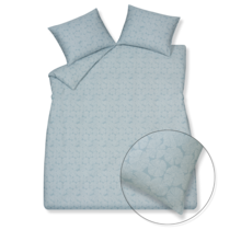 Housse de couette Vandyck PURE 93 bleu poudre Lits-jumeaux (240x200/220)