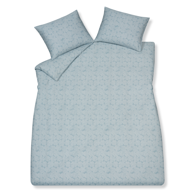 Housse de couette Vandyck PURE 93 bleu poudre Lits-jumeaux (240x200/220)
