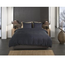 Heckett & Lane Franela Dekbedovertrek 240x200/220 Dark Blue