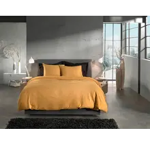 Heckett & Lane Franela Housse de couette 140x200/220 Sunset Gold