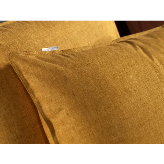 Heckett & Lane Franela Dekbedovertrek 140x200/220 Sunset Gold