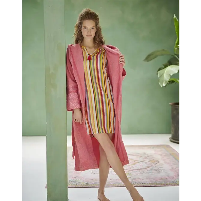 Pip Studio Soft Zellige Badjas - Koraal XL